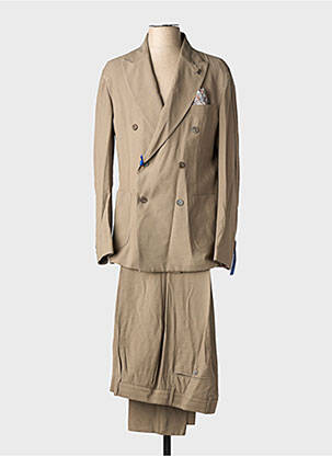 Costume de cérémonie poches marron BOB homme
