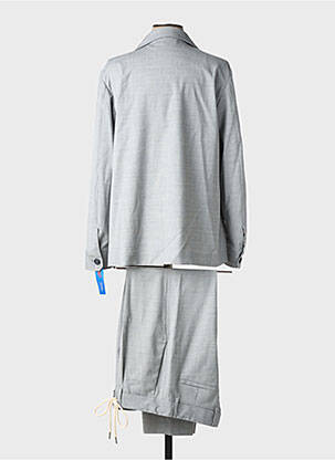 Costume de ville manches longues gris BOB homme