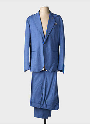 Costume de cérémonie poches bleu BOB homme