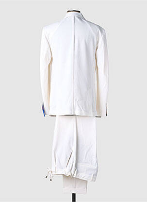 Costume de cérémonie poches blanc BOB homme