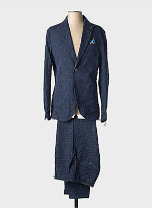 Costume de cérémonie poches bleu BOB homme