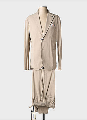 Costume de ville manches longues beige BOB homme