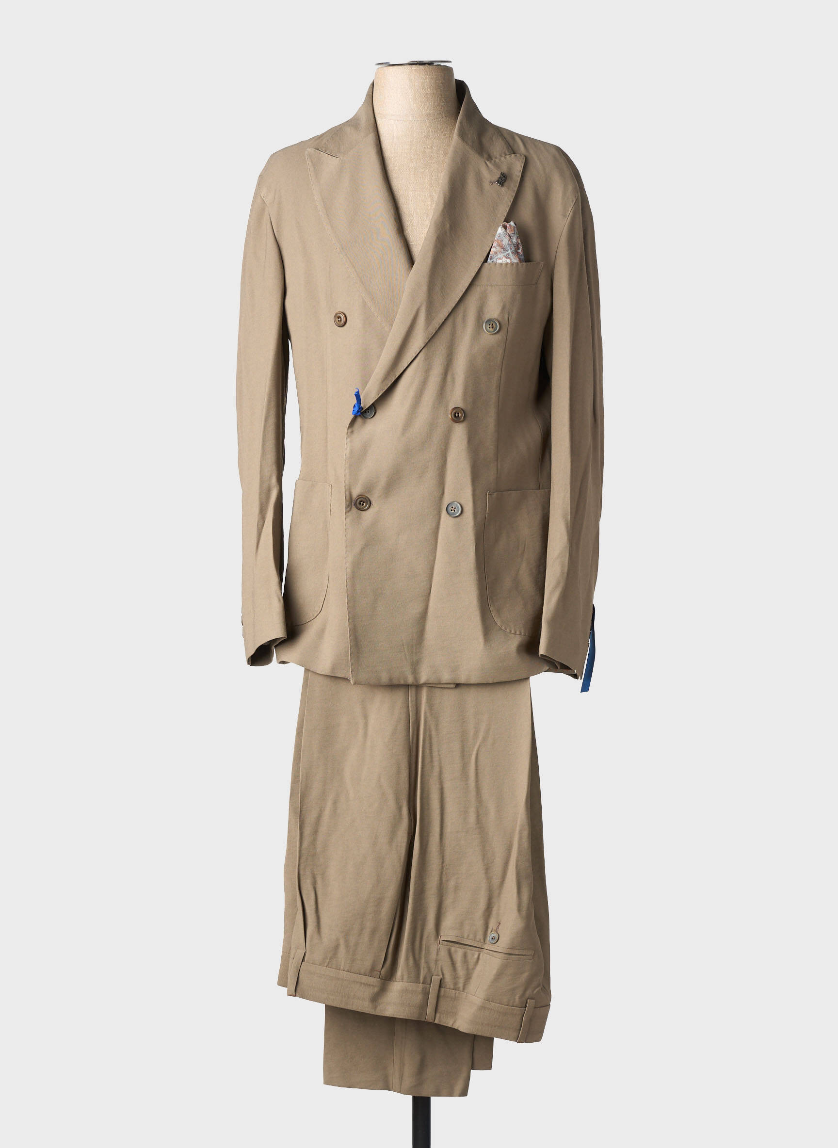 Costume de cérémonie poches marron BOB homme
