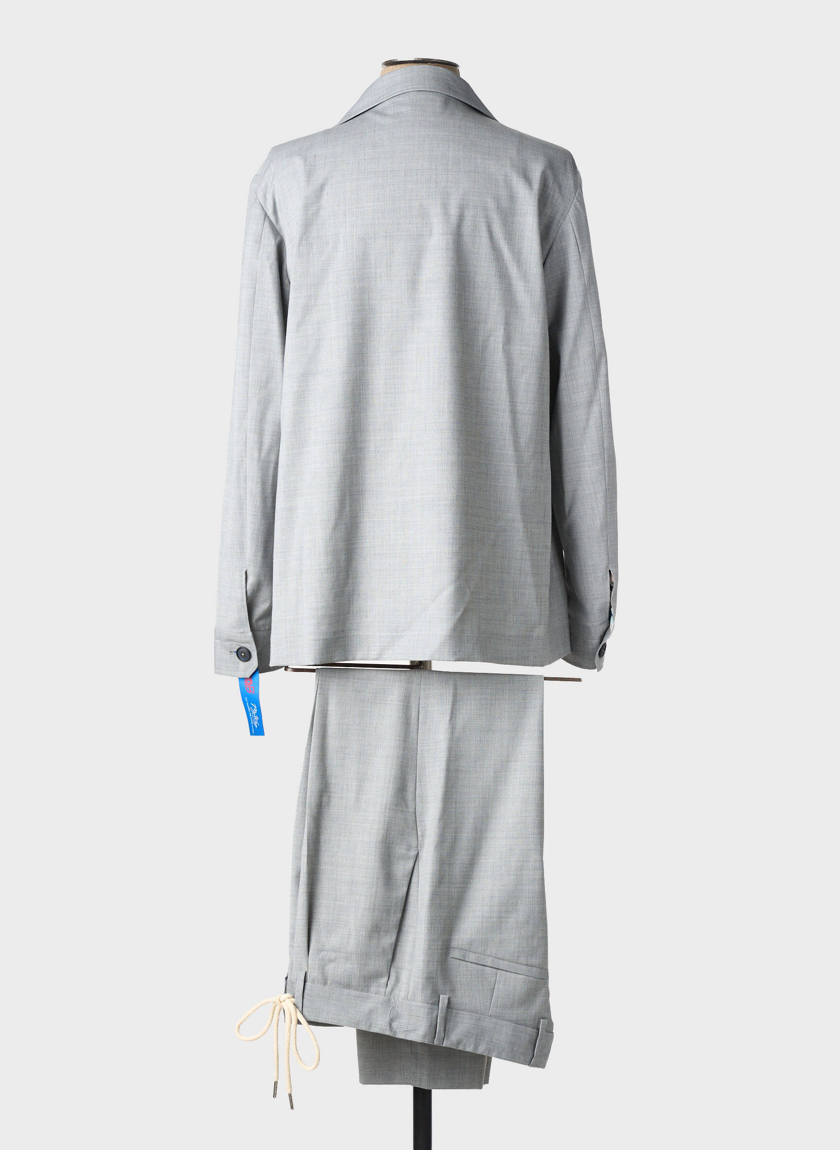 Costume de ville manches longues gris BOB homme