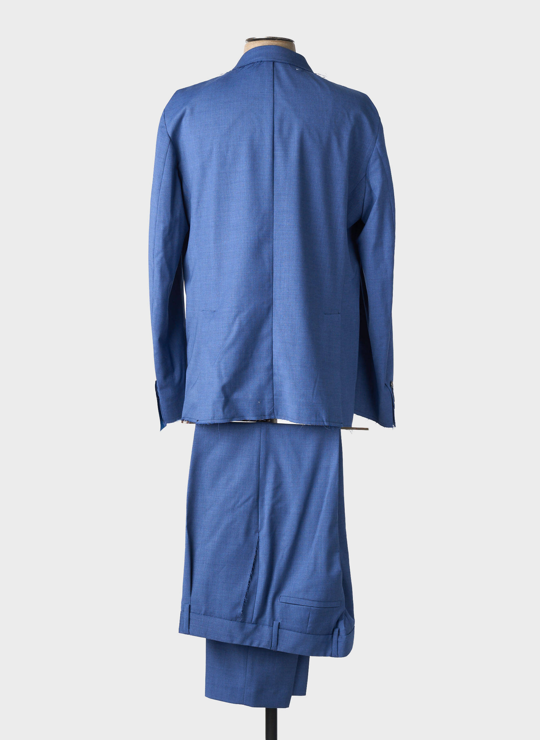 Costume de cérémonie poches bleu BOB homme