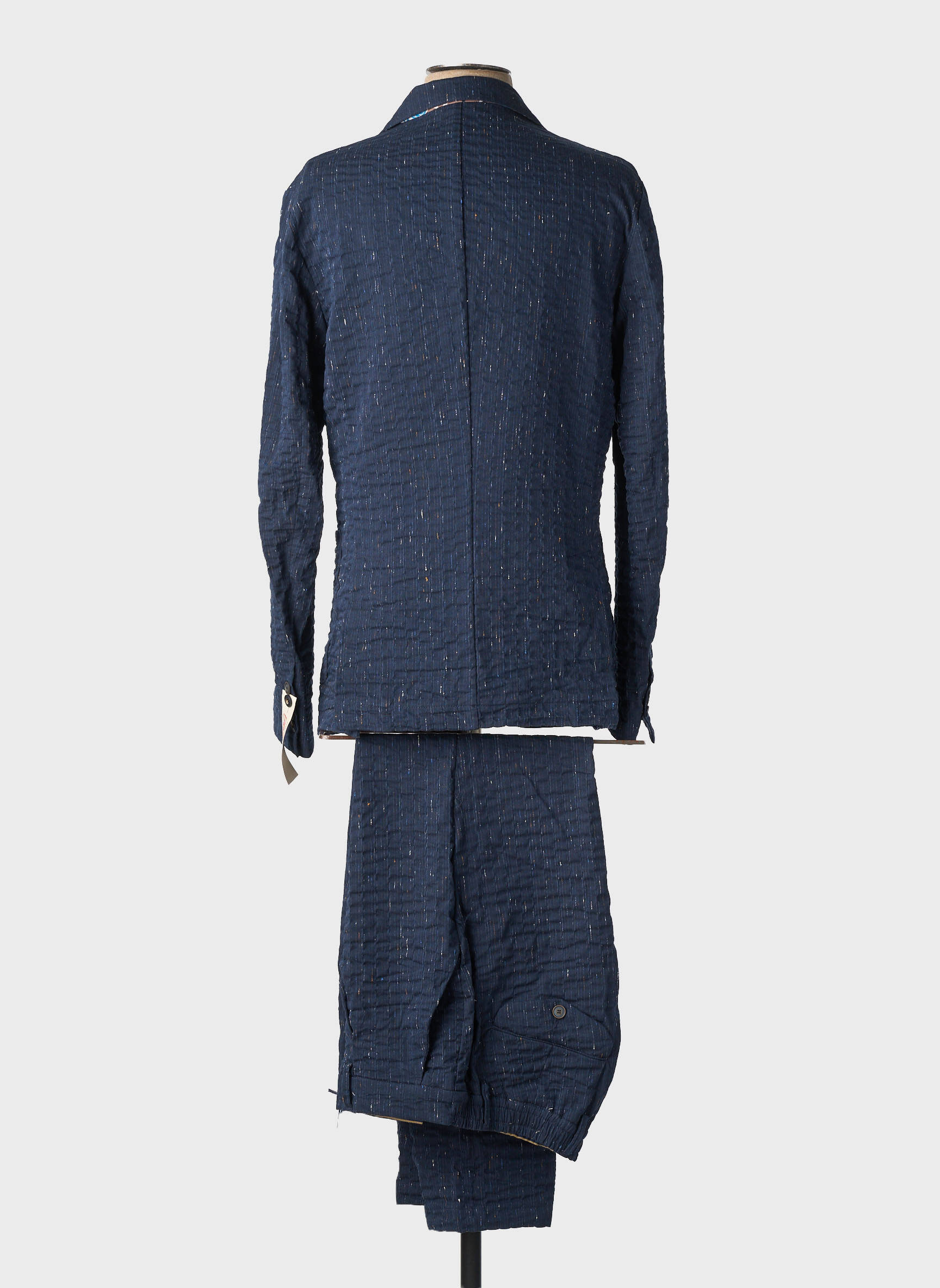 Costume de cérémonie poches bleu BOB homme