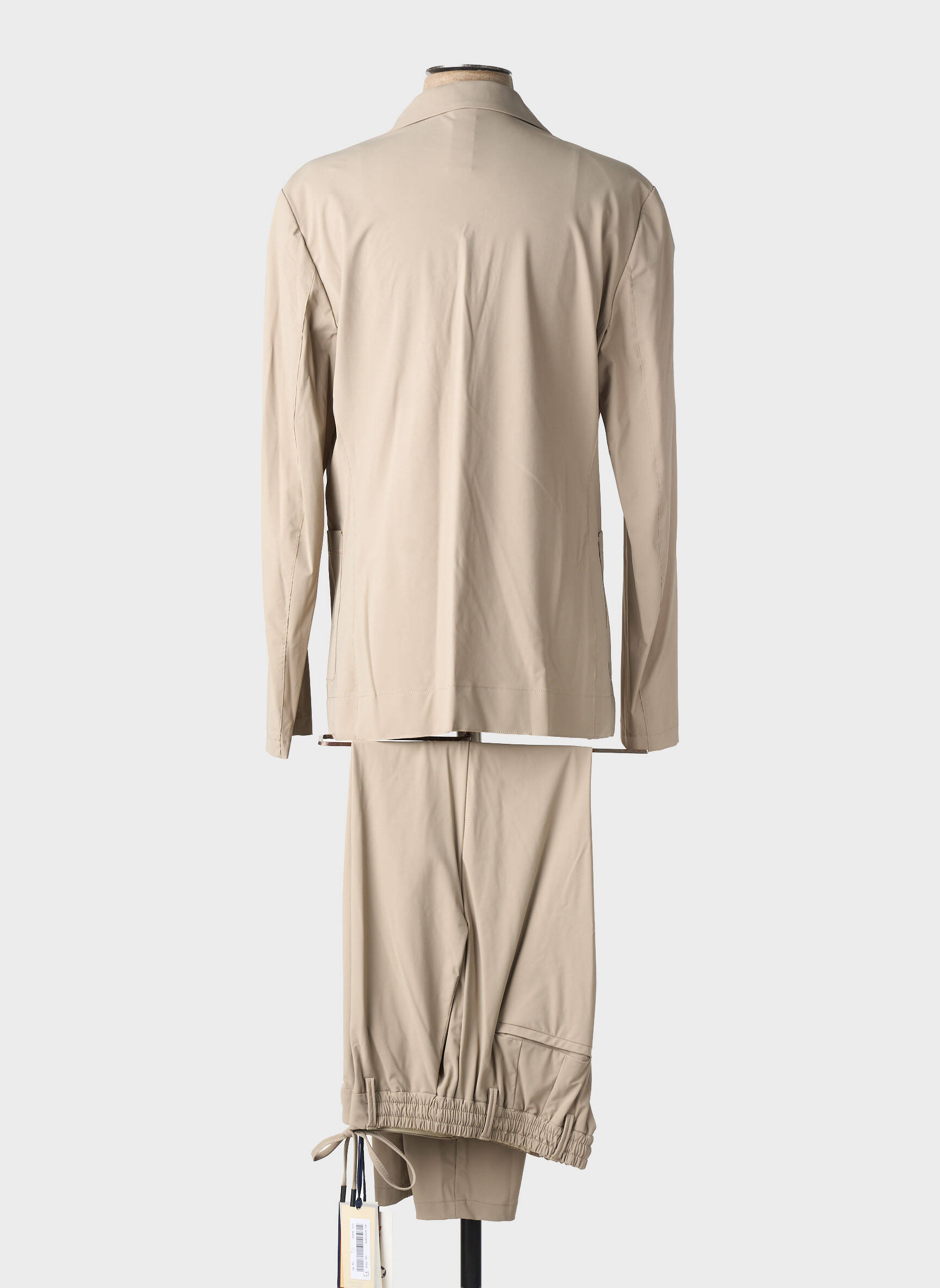 Costume de ville manches longues beige BOB homme