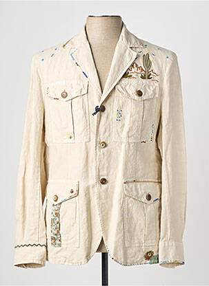 Blazer coupe cintrée beige BOB homme