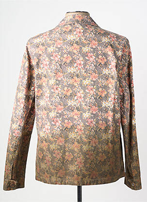Veste casual fermeture boutonnée sur le devant marron BOB homme