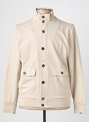 Blouson poches beige BOB homme