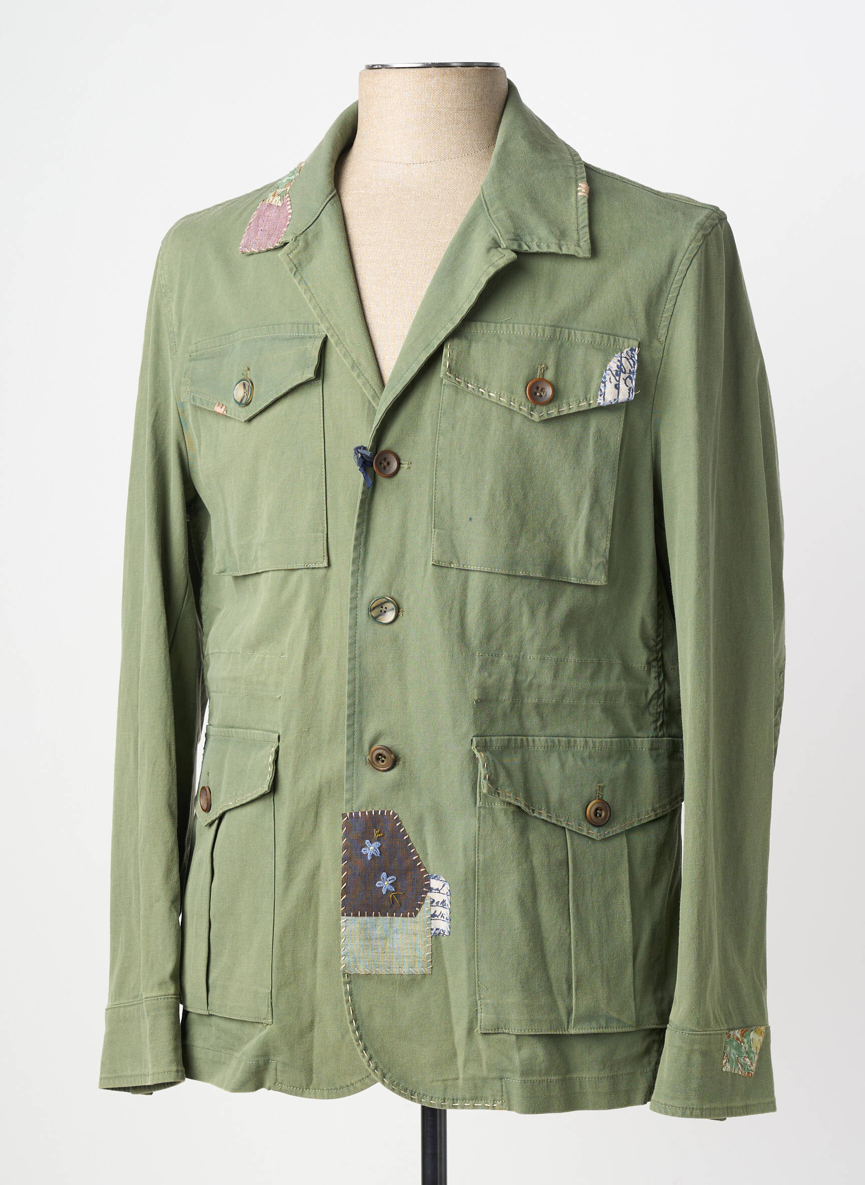Blazer coupe cintrée vert BOB homme
