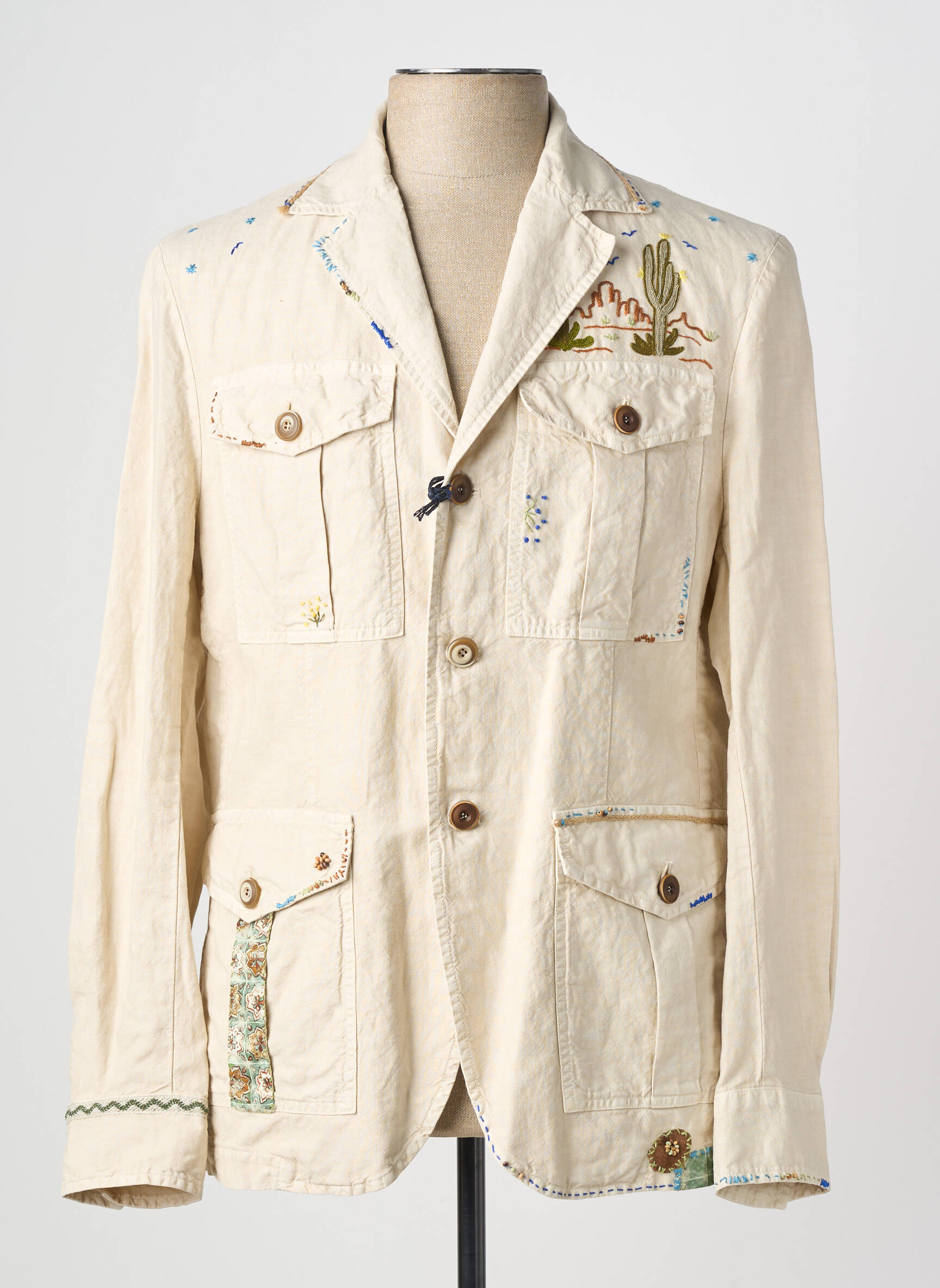Blazer coupe cintrée beige BOB homme