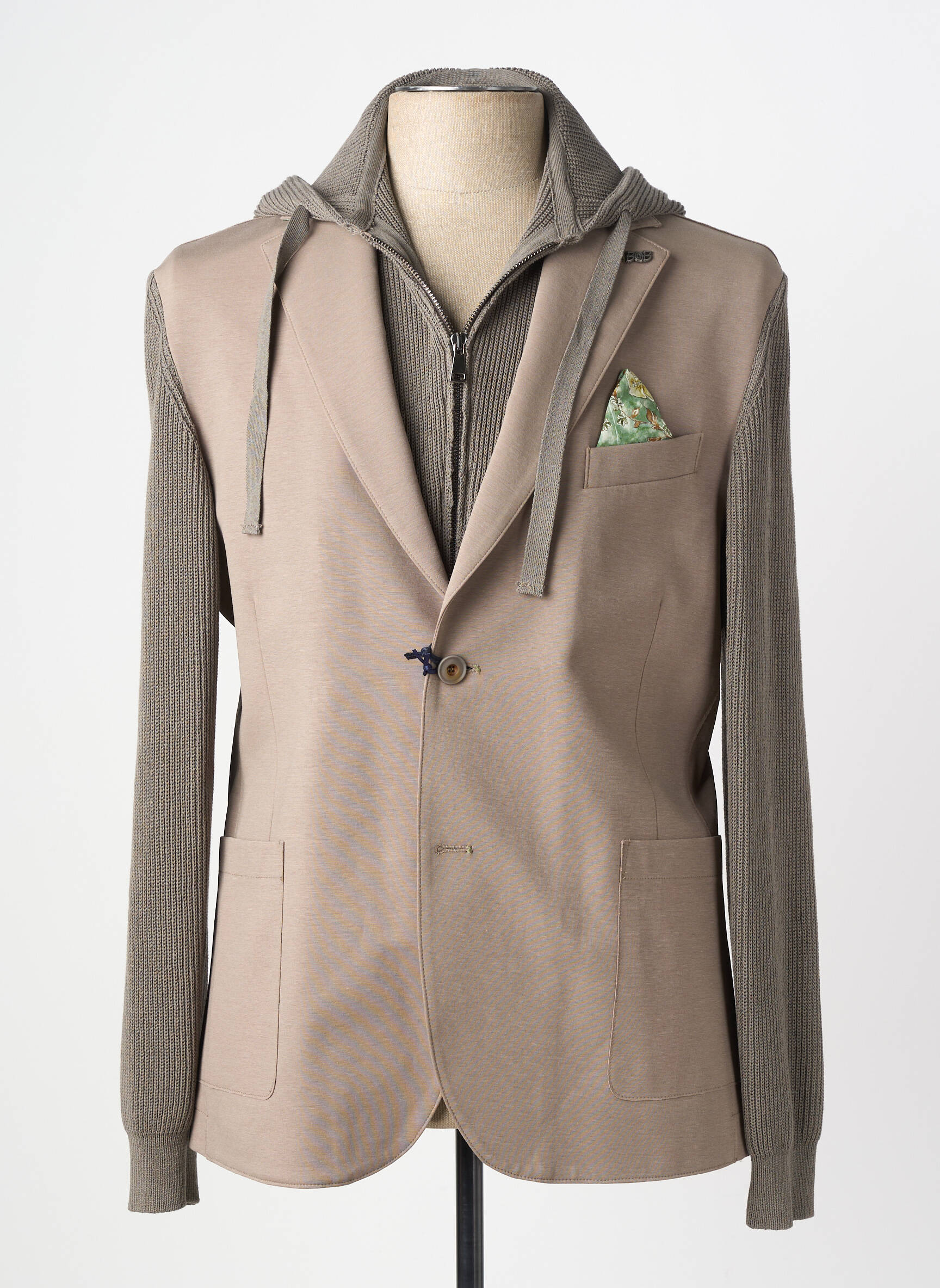 Blazer poches marron BOB homme