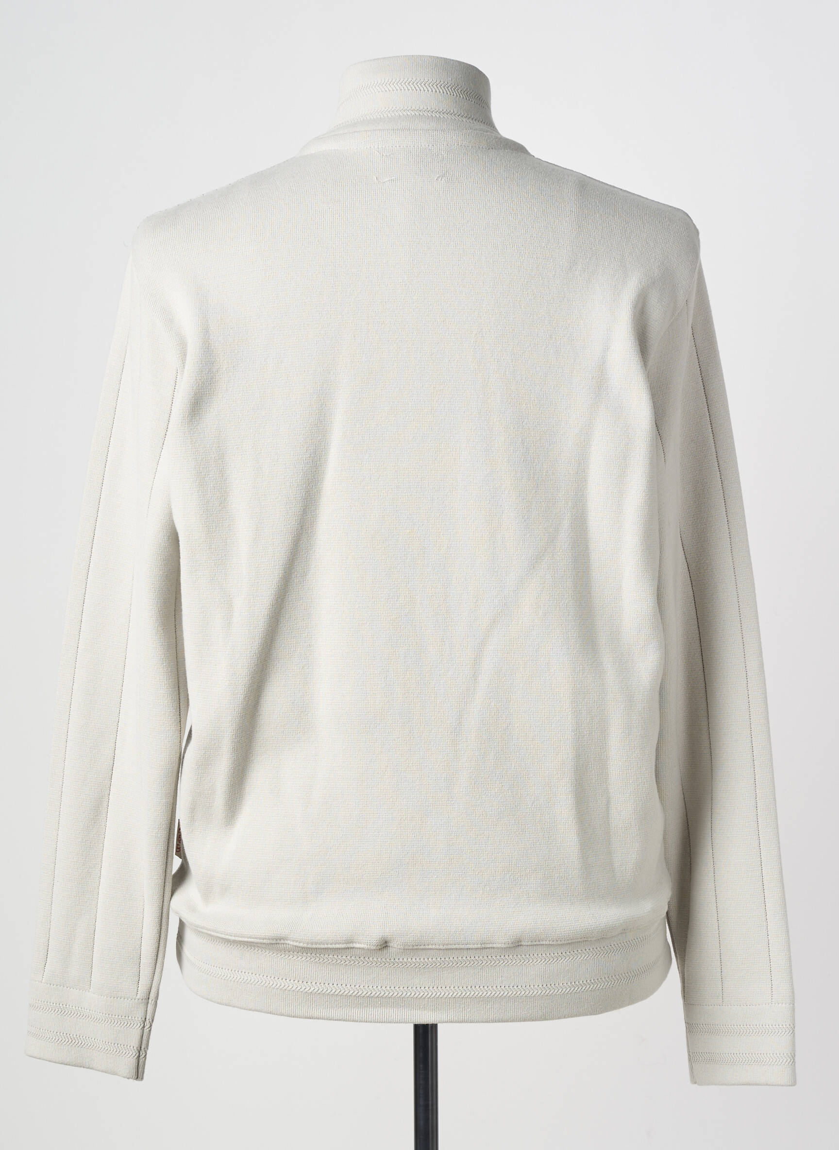 Veste casual resserrée sur le bas gris BOB homme