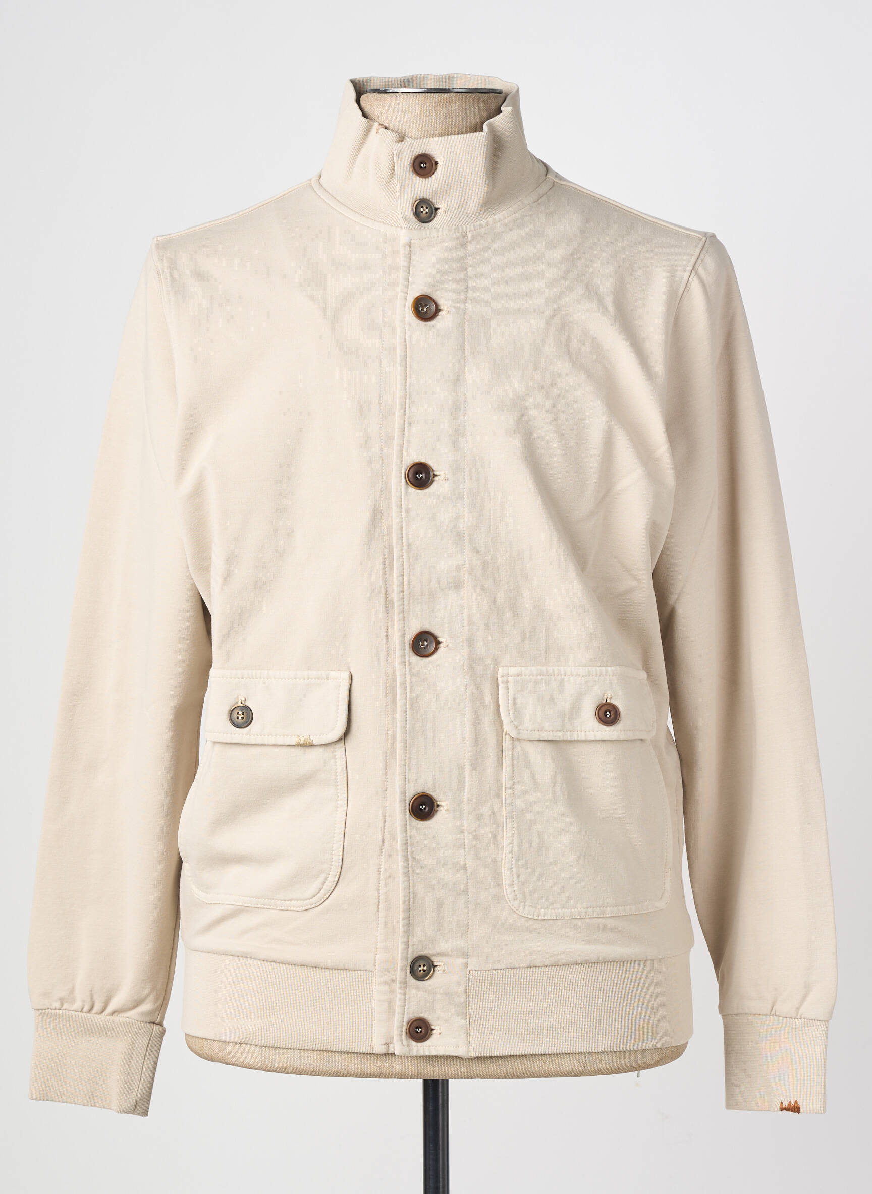 Blouson poches beige BOB homme