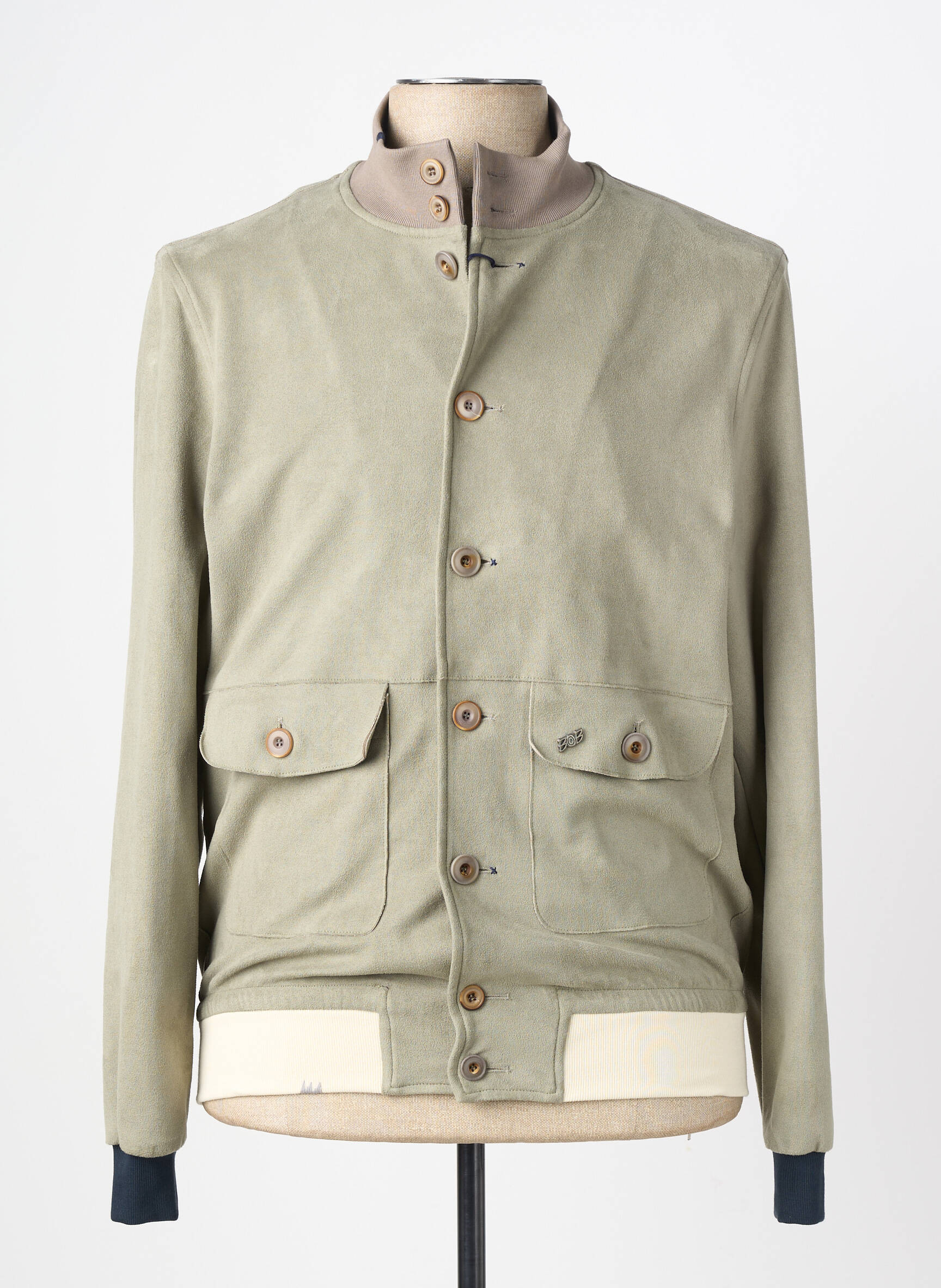 Blouson poches vert BOB homme