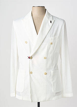 Blazer poches blanc BOB homme
