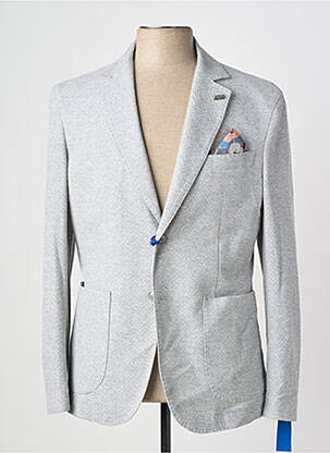 Blazer tissage chiné gris BOB homme