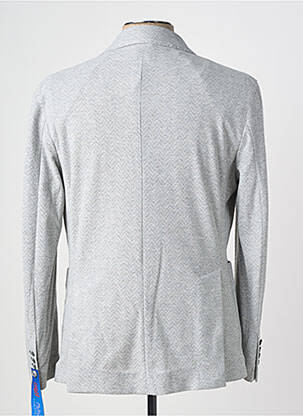 Blazer tissage chiné gris BOB homme