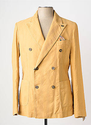 Blazer coupe cintrée jaune BOB homme