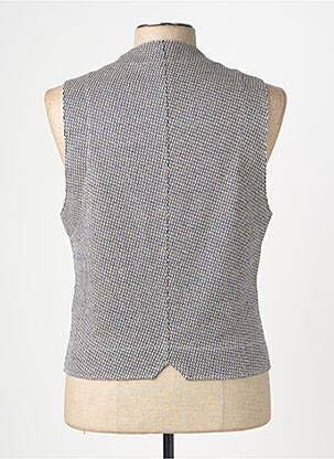 Gilet sans manche coupe cintrée bleu BOB homme