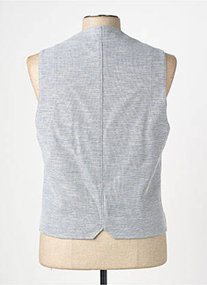 Gilet sans manche coupe cintrée bleu BOB homme
