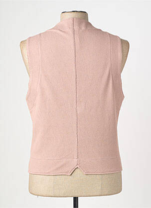 Gilet sans manche coupe cintrée rose BOB homme
