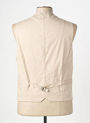 Gilet sans manche coupe cintrée marron BOB homme