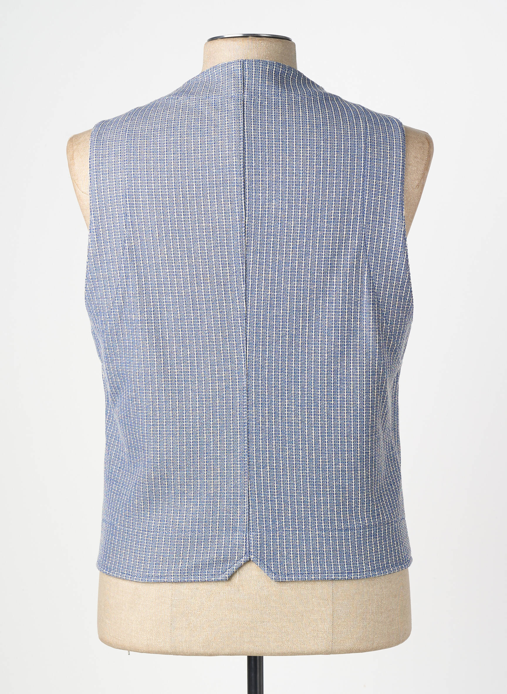 Gilet sans manche coupe cintrée bleu BOB homme