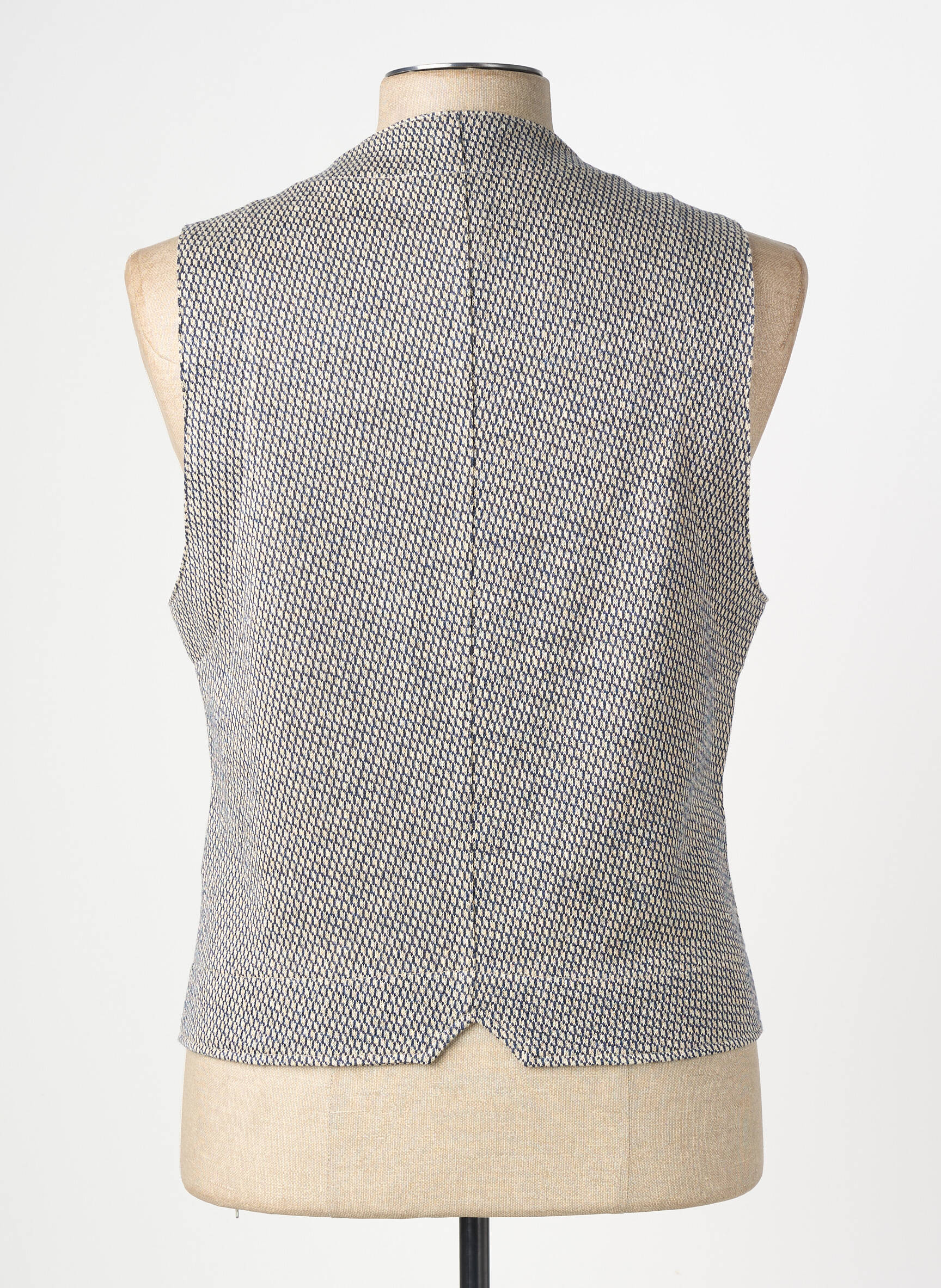 Gilet sans manche coupe cintrée bleu BOB homme