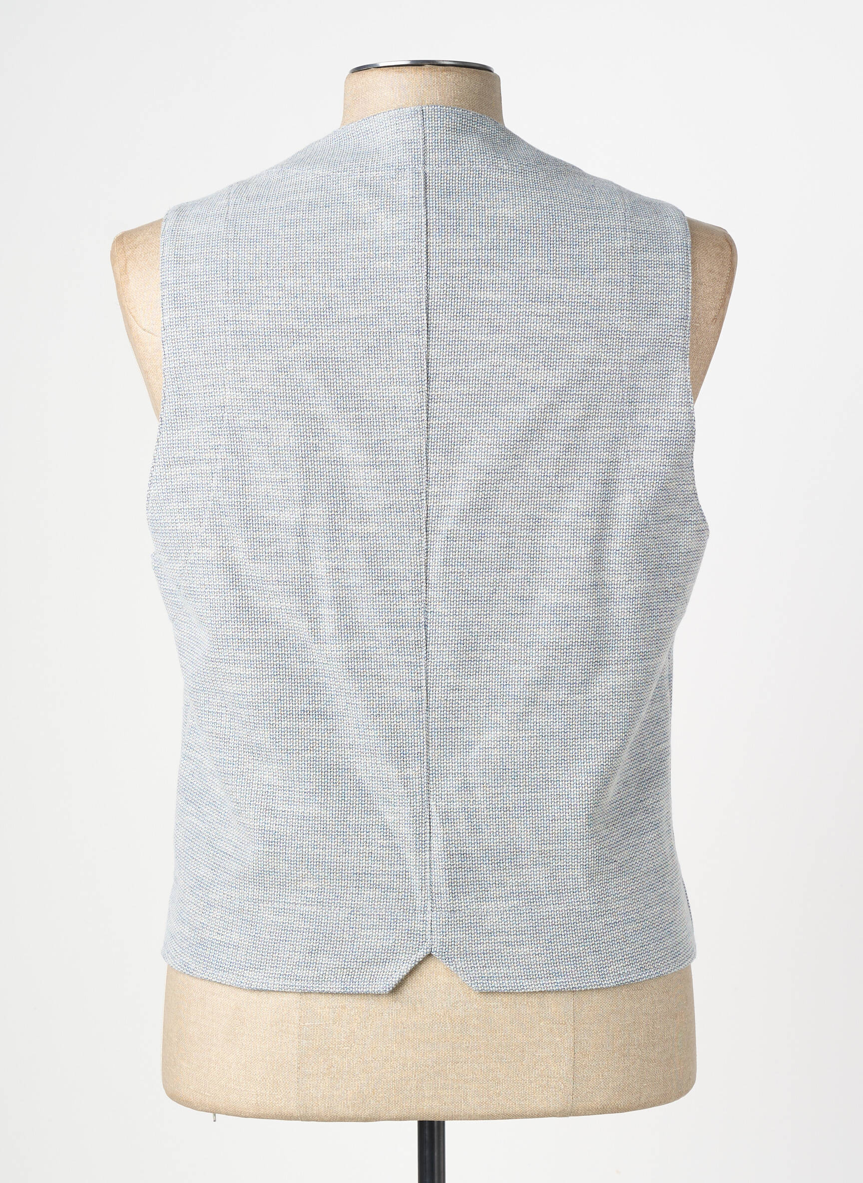 Gilet sans manche coupe cintrée bleu BOB homme
