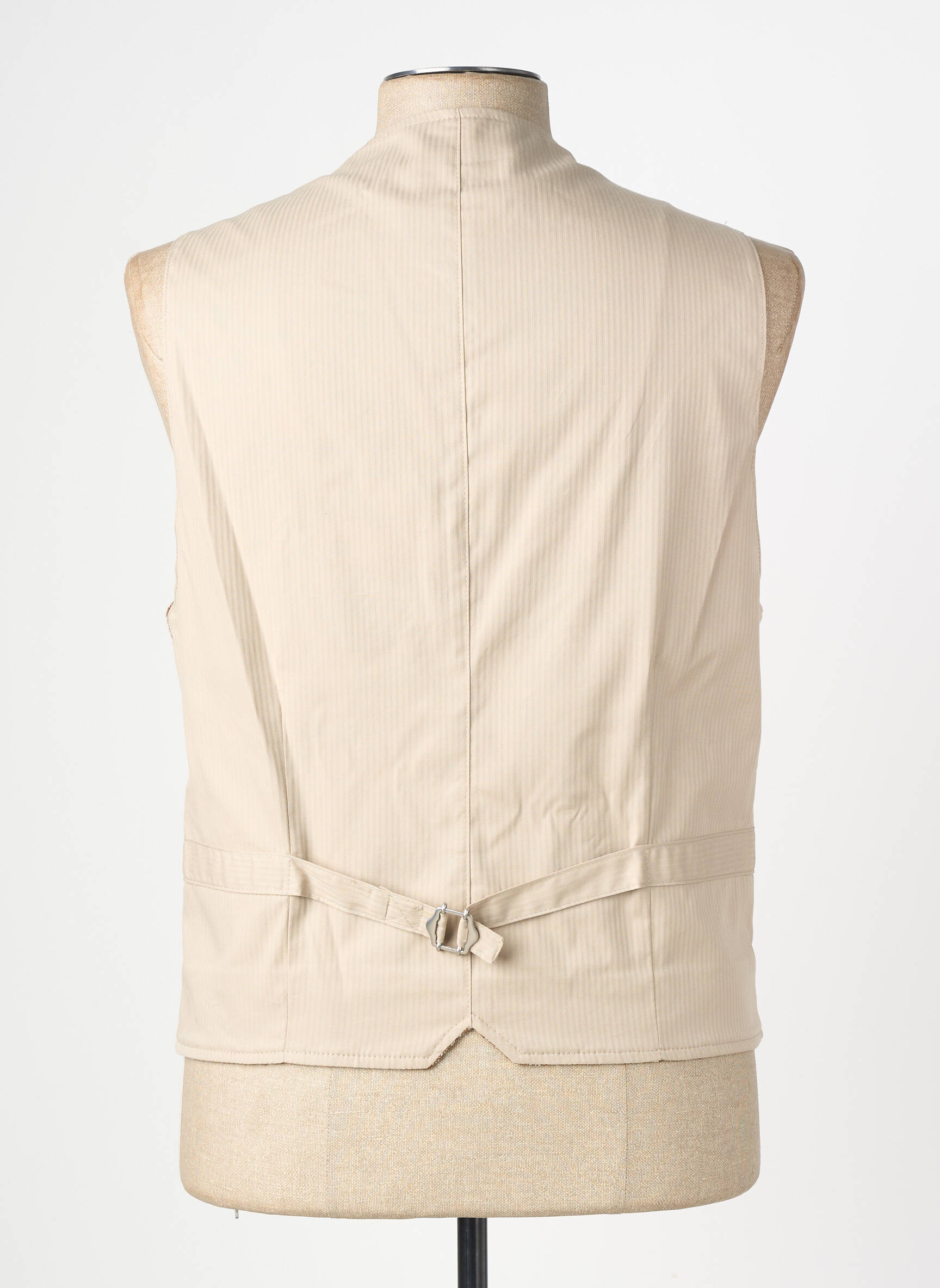 Gilet sans manche coupe cintrée marron BOB homme