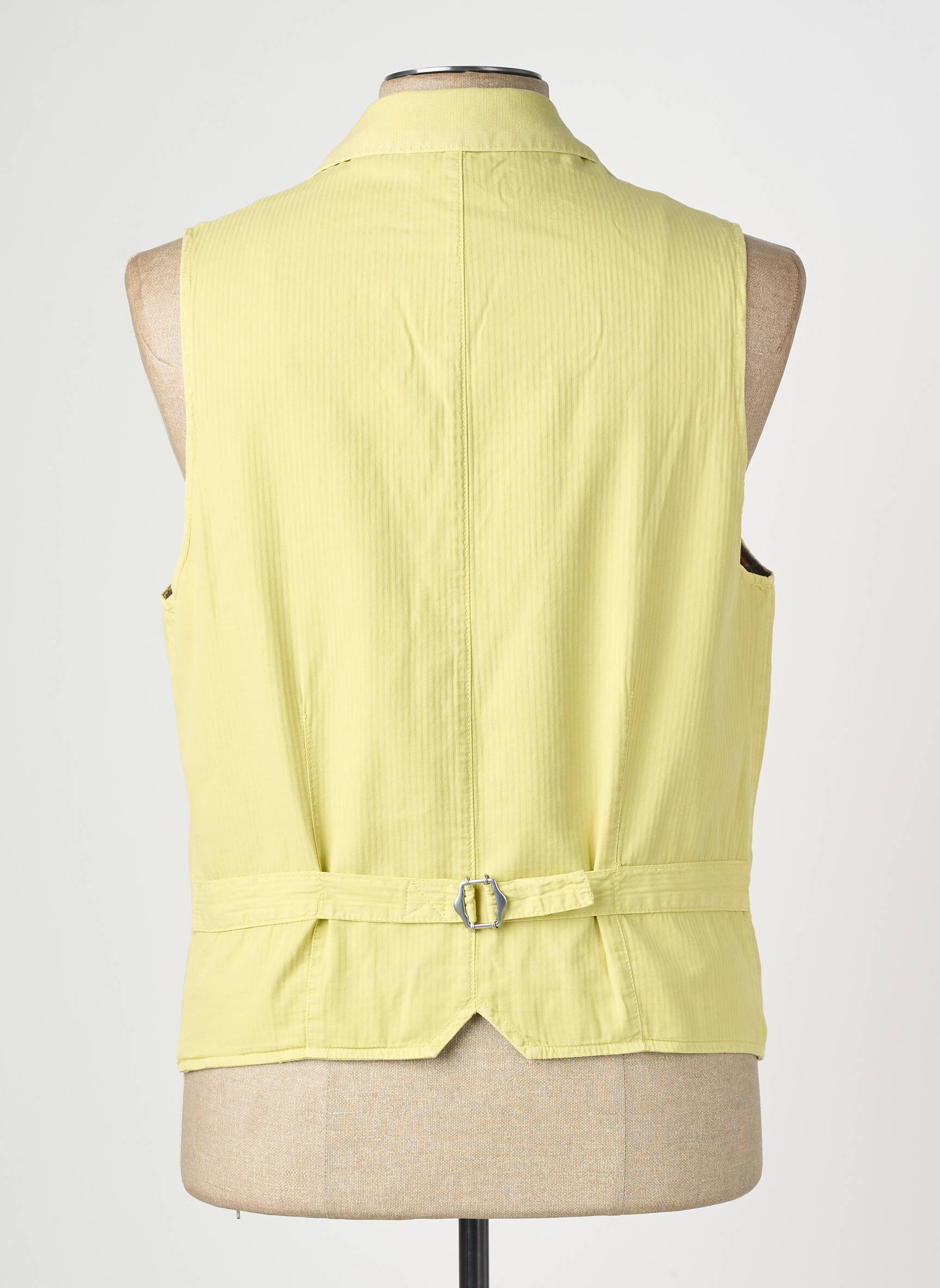 Gilet sans manche coupe cintrée vert BOB homme