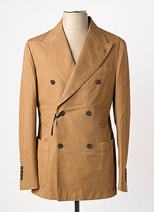 Veste casual fermeture boutonnée sur le devant marron TRAMAROSSA homme