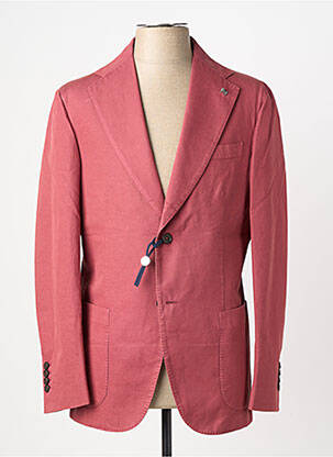 Veste casual fermeture boutonnée sur le devant rouge TRAMAROSSA homme