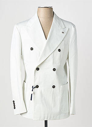 Veste casual fermeture boutonnée sur le devant blanc TRAMAROSSA homme