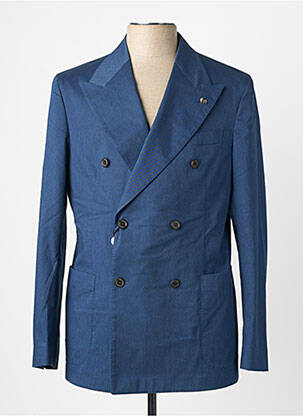 Blazer coupe cintrée bleu TRAMAROSSA homme