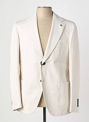 Blazer coupe cintrée beige TRAMAROSSA homme
