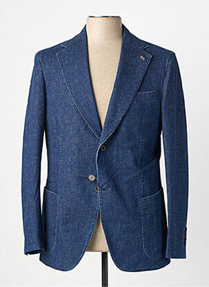Blazer coupe cintrée bleu TRAMAROSSA homme