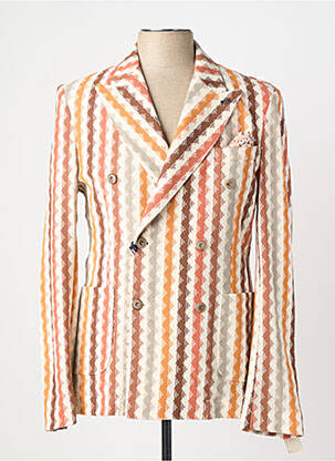 Blazer coupe cintrée orange BOB homme