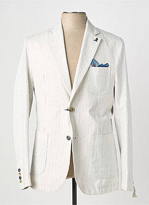 Blazer coupe cintrée blanc BOB homme