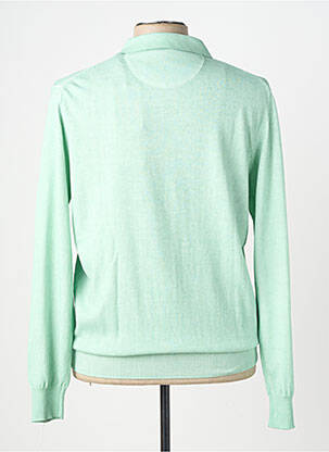 Gilet manches longues fermeture boutonnée sur le devant vert BOB homme