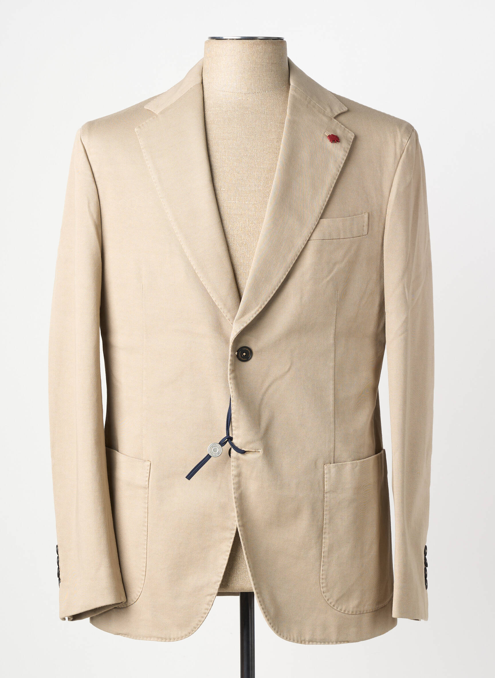 Blazer coupe cintrée beige TRAMAROSSA homme