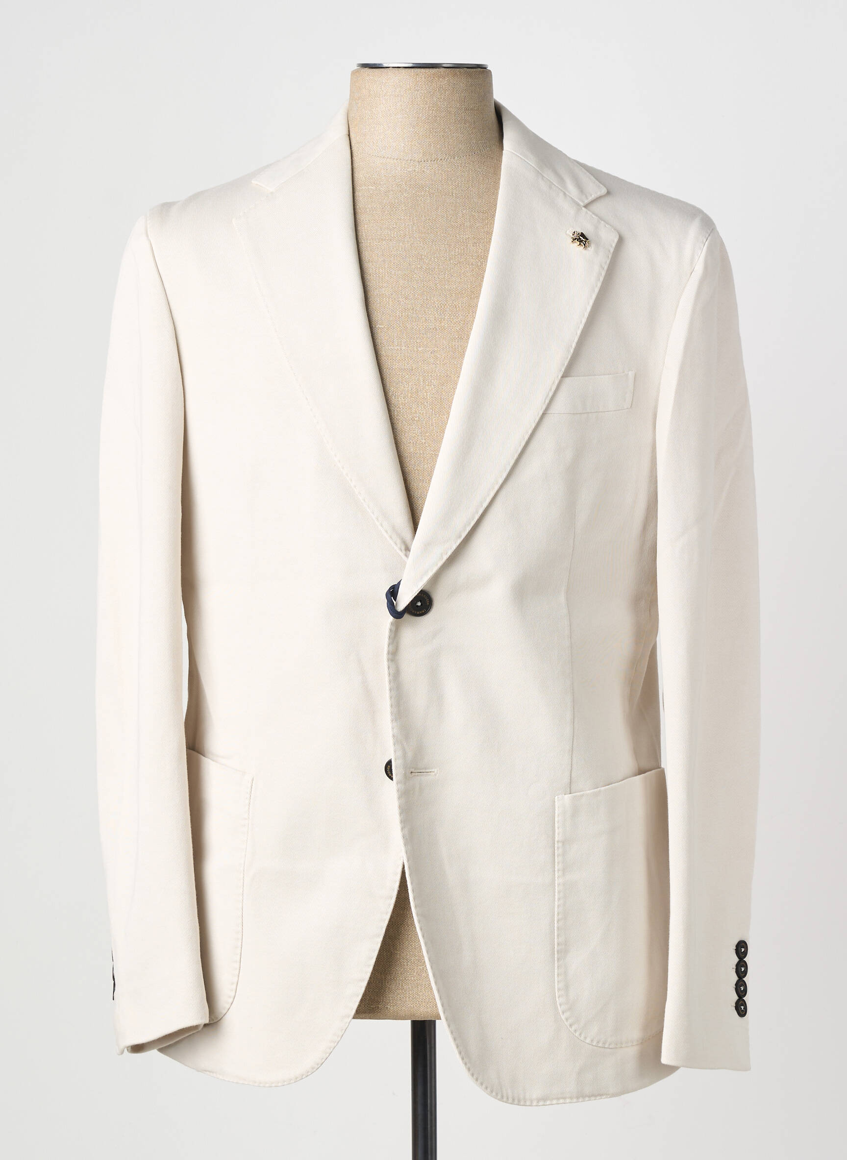 Blazer coupe cintrée beige TRAMAROSSA homme