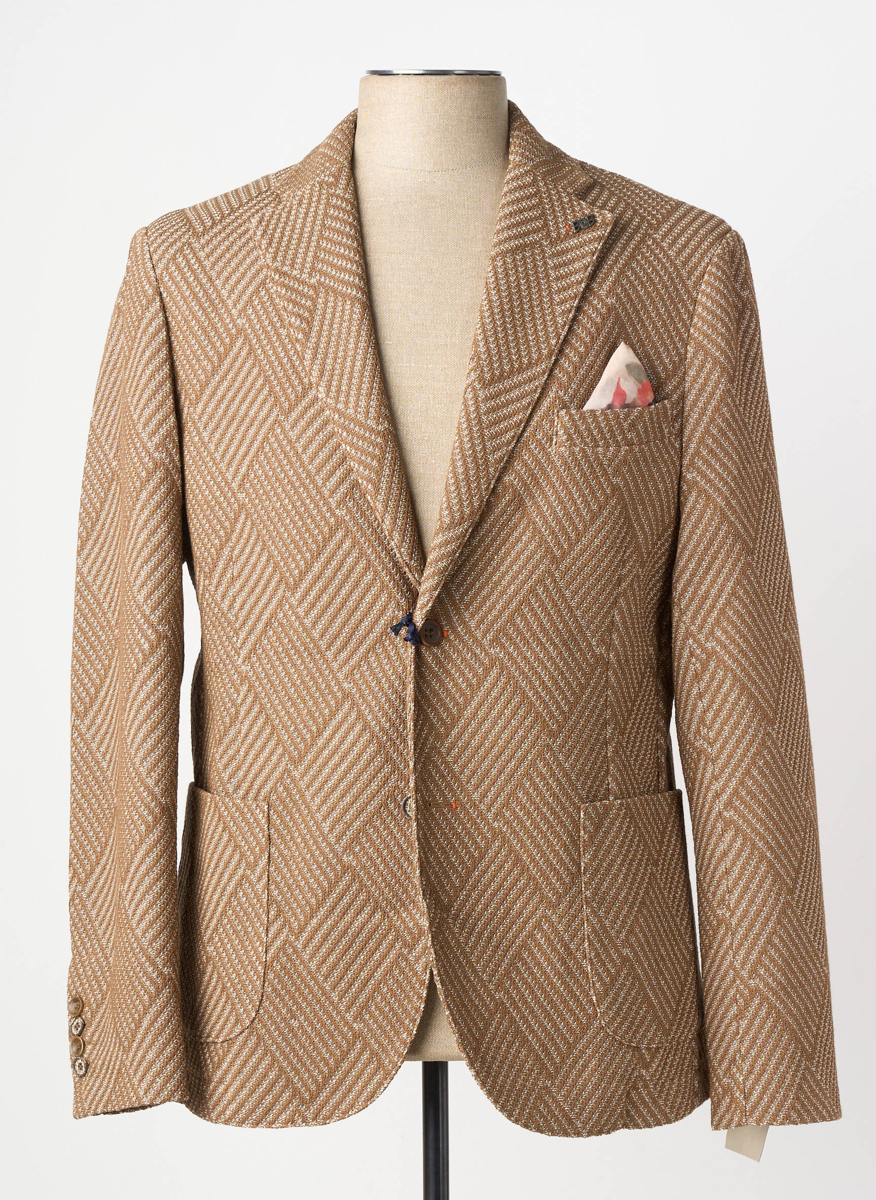 Blazer coupe cintrée marron BOB homme