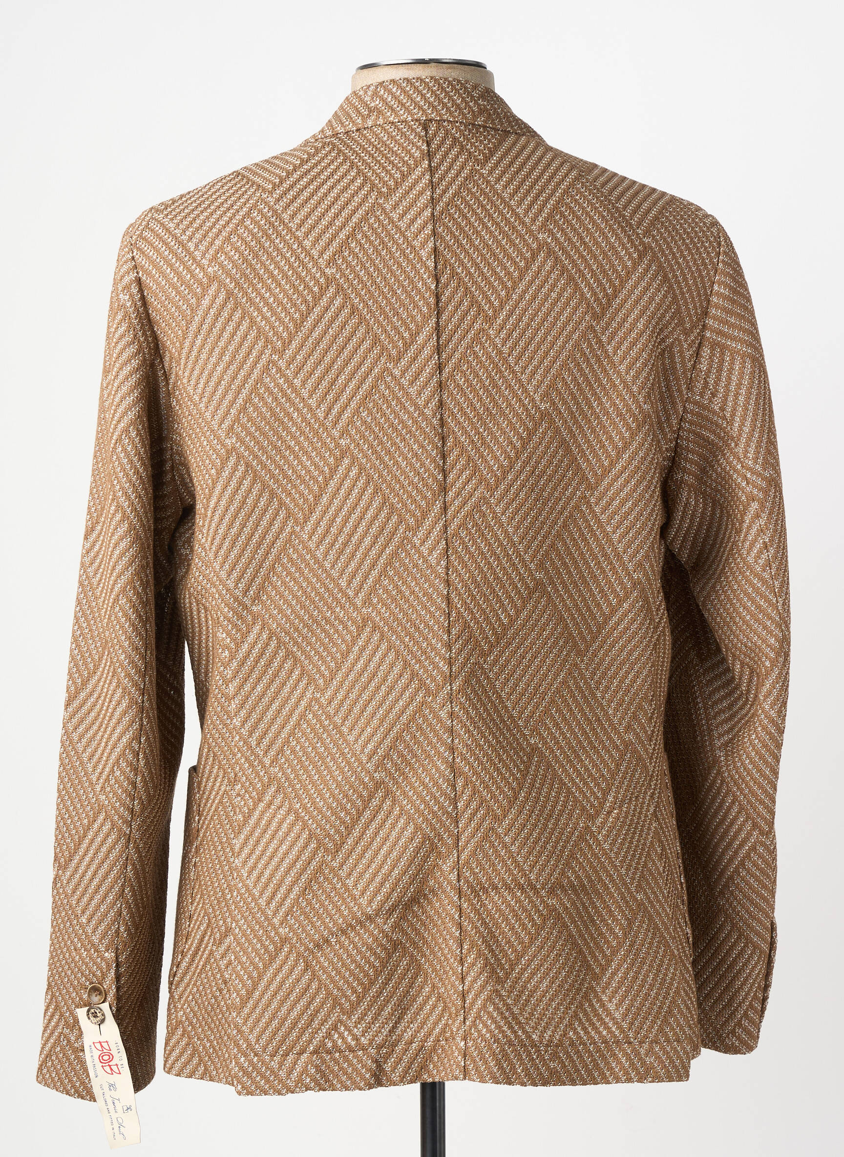 Blazer coupe cintrée marron BOB homme