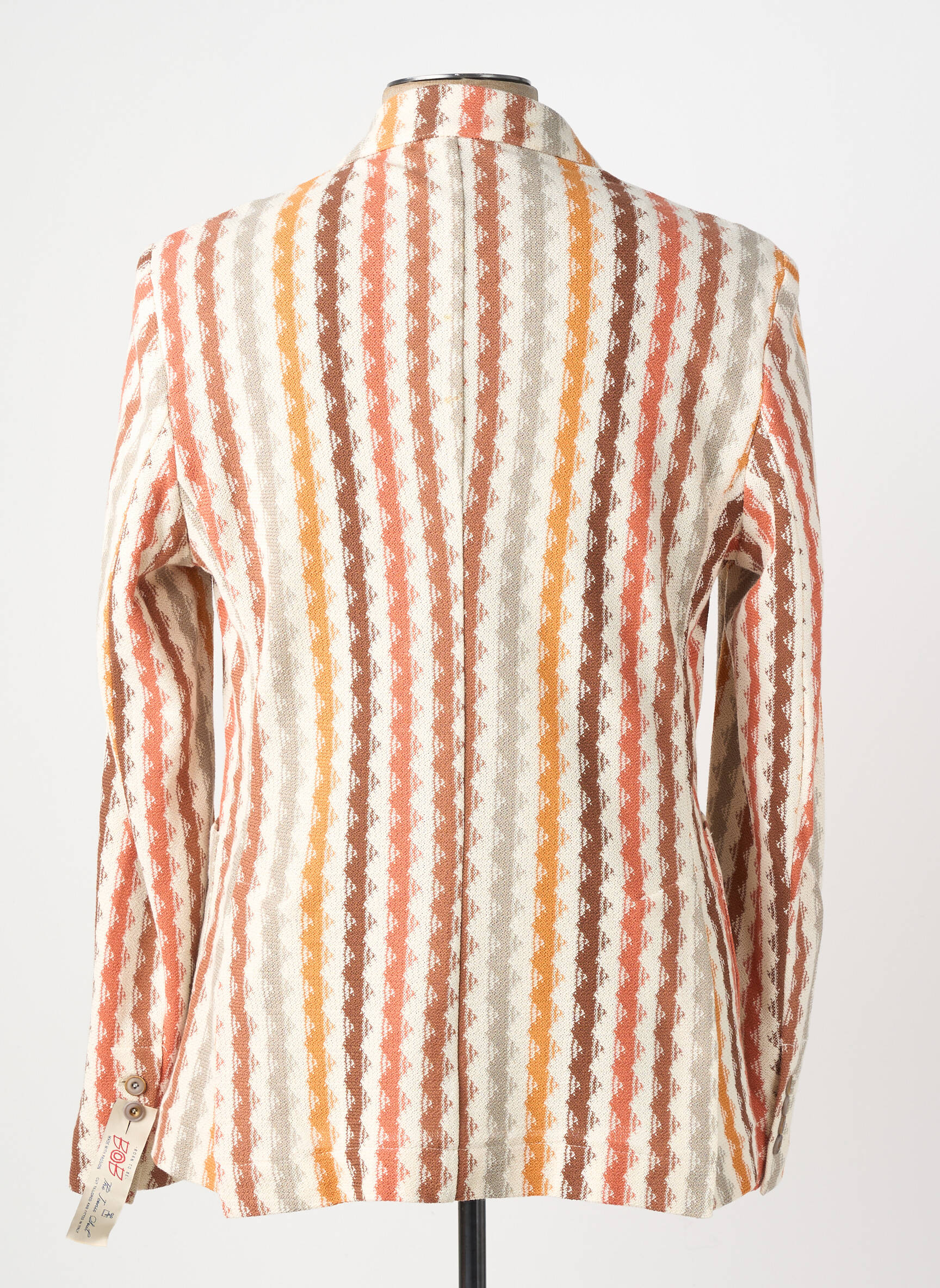 Blazer coupe cintrée orange BOB homme
