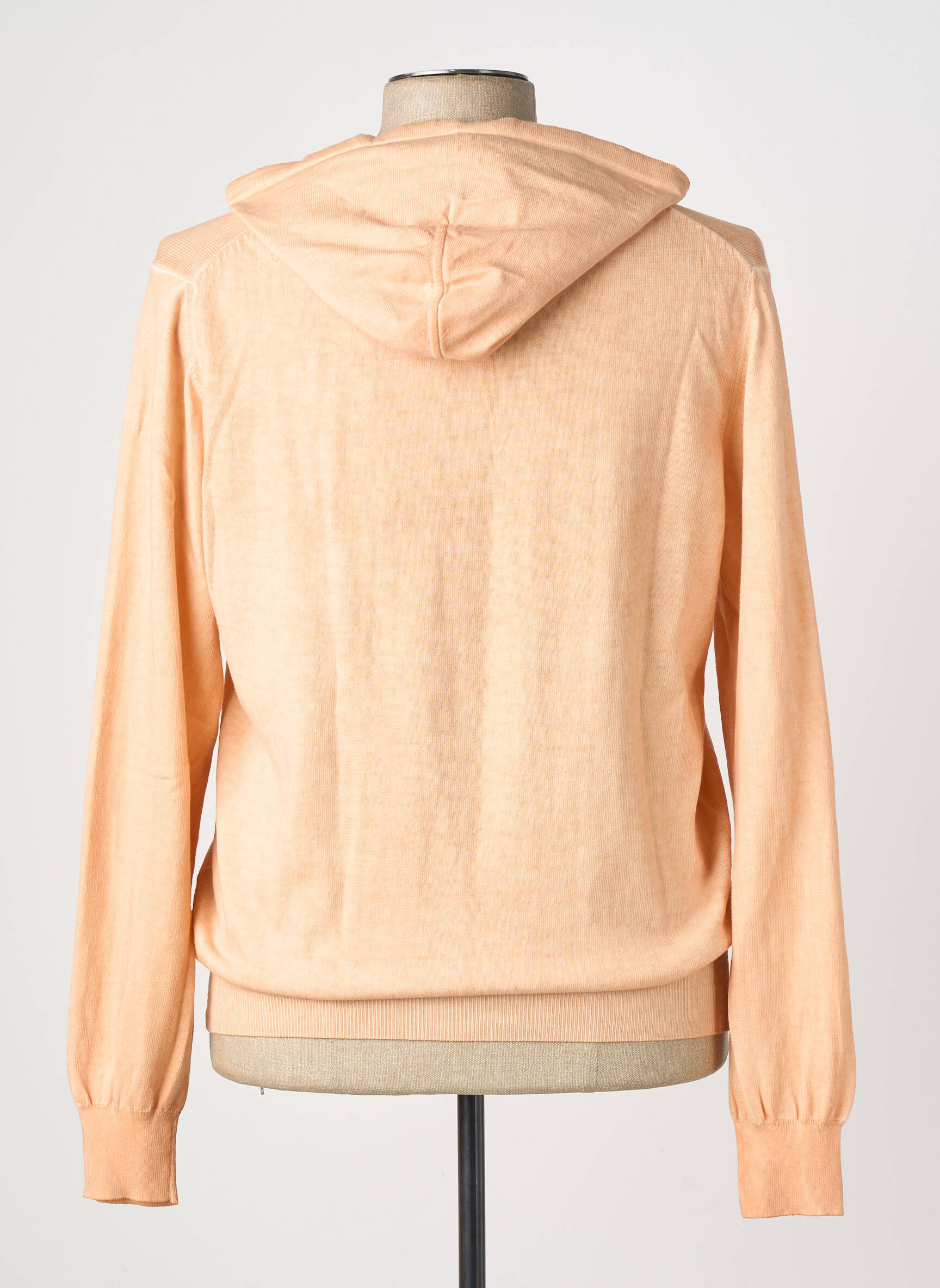Veste casual capuche orange BOB homme