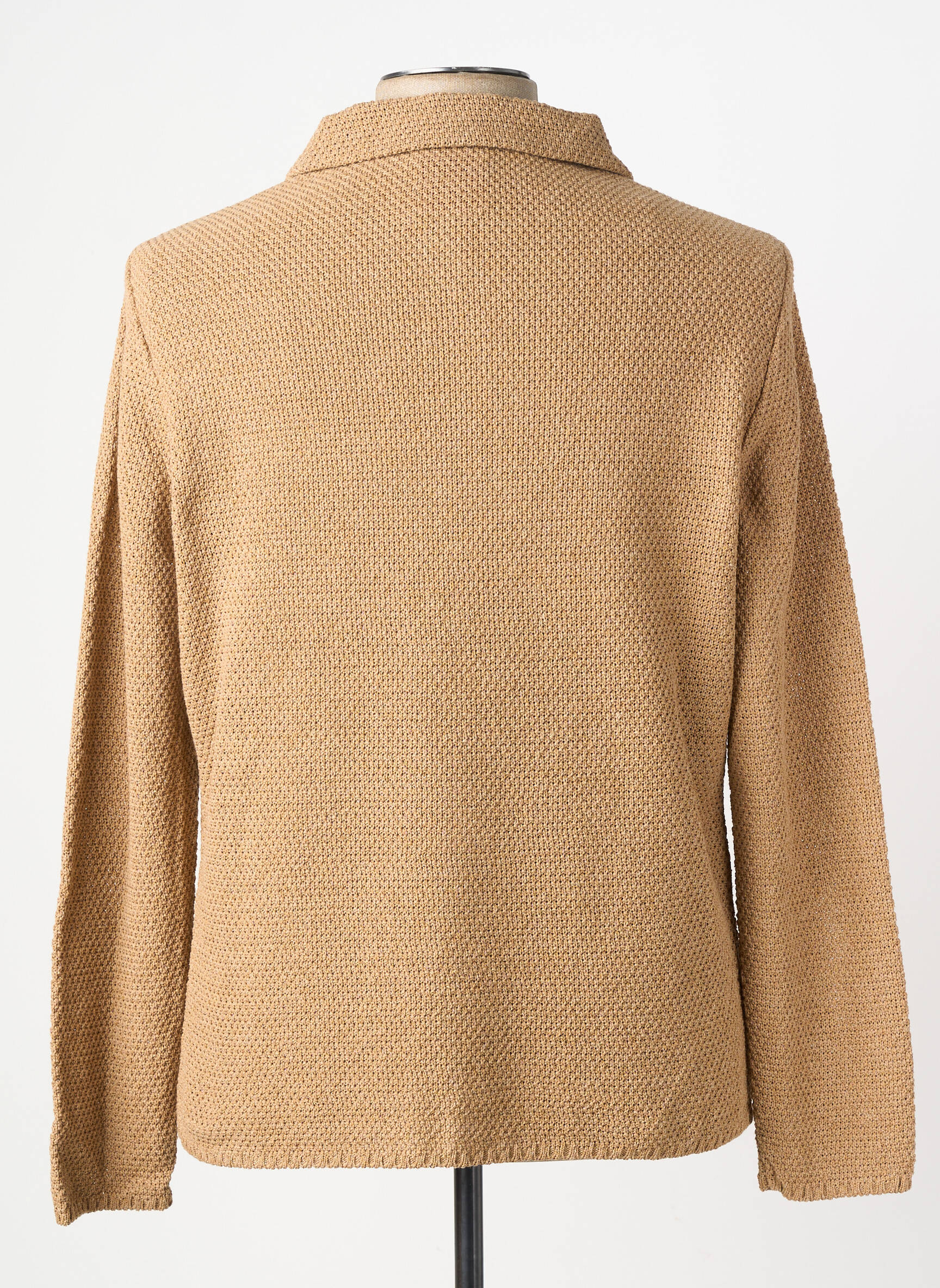 Veste casual fermeture boutonnée sur le devant marron BOB homme