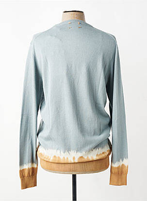 Pull col rond manches longues vert BOB homme